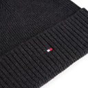 Tommy Hilfiger Flag - Beanie (charcoal gray) - Markenkoffer