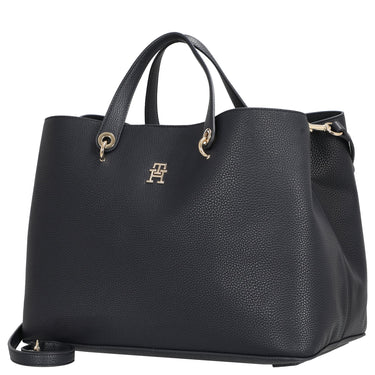 Tommy Hilfiger TH Emblem - Henkeltasche 37.5 cm (space blue) - Markenkoffer