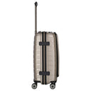Travelite Air Base - 4 - Rollen - Kabinentrolley mit Vortasche S 55 cm (champagner) - Markenkoffer