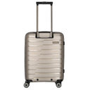Travelite Air Base - 4 - Rollen - Kabinentrolley mit Vortasche S 55 cm (champagner) - Markenkoffer
