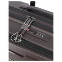 Travelite Air Base - 4 - Rollen - Kabinentrolley mit Vortasche S 55 cm (coffee) - Markenkoffer