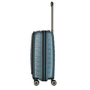 Travelite Air Base - 4 - Rollen - Kabinentrolley mit Vortasche S 55 cm (iceblue) - Markenkoffer