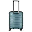 Travelite Air Base - 4 - Rollen - Kabinentrolley mit Vortasche S 55 cm (iceblue) - Markenkoffer