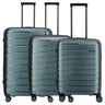 Travelite Air Base - 4 - Rollen - Trolley Set 3tlg. erw. (iceblue) - Markenkoffer
