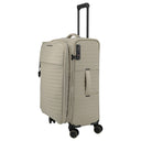 Travelite BARBARA Stepp - 4 - Rollen - Trolley M 68 cm erw. (satin nude, 68 cm) - Markenkoffer