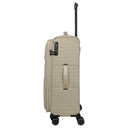 Travelite BARBARA Stepp - 4 - Rollen - Trolley M 68 cm erw. (satin nude, 68 cm) - Markenkoffer