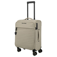 Travelite BARBARA Stepp - 4-Rollen-Trolley S 55 cm erw. (satin nude, 55 cm)