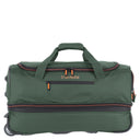 Travelite Basics - Rollenreisetasche 51/64L 55 cm erw. (dunkgrün) - Markenkoffer