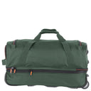 Travelite Basics - Rollenreisetasche 51/64L 55 cm erw. (dunkgrün) - Markenkoffer