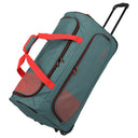 Travelite Basics Fresh - Rollenreisetasche 89L 71 cm (grün/orange)