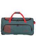 Travelite Basics Fresh - Rollenreisetasche 89L 71 cm (grün/orange) - Ansicht 2