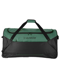 Travelite Basics - Rollenreisetasche Plane 97L 71 cm (grün) - Markenkoffer