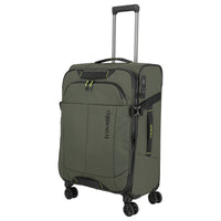 Travelite Briize - 4-Rollen-Trolley M 67 cm erw. (khaki) - Ansicht 2