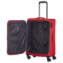 Travelite Chios - 4-Rollen-Trolley M 67 cm erw. (rot) - Ansicht 6