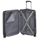 Travelite City - 4-Rollen-Trolley erw. M 68 cm (anthrazit) - Ansicht 5