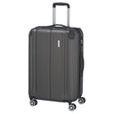 Travelite City - 4-Rollen-Trolley erw. M 68 cm (anthrazit) - Ansicht 2