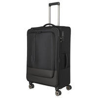 Travelite Crosslite - 4-Rollen-Trolley L 77 cm erw. (black) - Ansicht 2