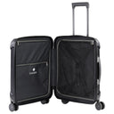 Travelite Millennium - 4 - Rollen - Kabinentrolley 55 cm (black) - Markenkoffer