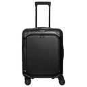 Travelite Millennium - 4 - Rollen - Kabinentrolley mit Vortasche S 55 cm (black) - Markenkoffer
