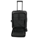 Travelite Millennium - 4 - Rollen - Kabinentrolley mit Vortasche S 55 cm (black) - Markenkoffer