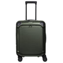 Travelite Millennium - 4 - Rollen - Kabinentrolley mit Vortasche S 55 cm (pine green) - Markenkoffer