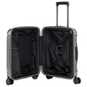 Travelite Millennium - 4 - Rollen - Kabinentrolley mit Vortasche S 55 cm (silver) - Markenkoffer