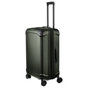Travelite Millennium - 4 - Rollen - Trolley M 67 cm erw. (pine green) - Markenkoffer