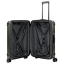 Travelite Millennium - 4 - Rollen - Trolley M 67 cm erw. (pine green) - Markenkoffer