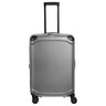 Travelite Millennium - 4 - Rollen - Trolley M 67 cm erw. (silver) - Markenkoffer