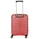 Travelite Mooby - 4-Rollen-Kabinentrolley mit Vortasche S 55 cm (rot) - Ansicht 4