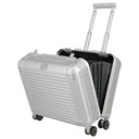Travelite Next - 4-Rollen-Businesstrolley 45 cm (silber) - Ansicht 7