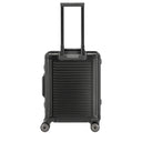 Travelite Next - 4-Rollen-Kabinentrolley mit Vortasche S 55 cm (black) - Ansicht 4