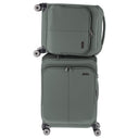 Travelite Priima - 4 - Rollen - Kabinentrolley S 55 cm erw. (olive) - Markenkoffer