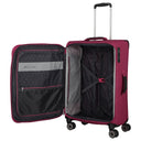 Travelite Skaii - 4 - Rollen - Trolley M 67 cm erw. (abendrot) - Markenkoffer