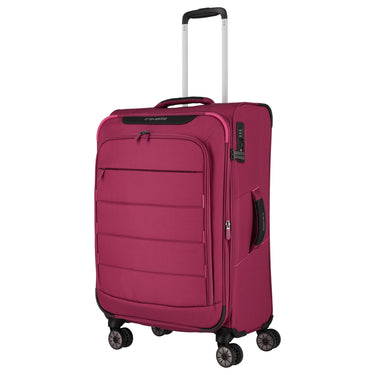 Travelite Skaii - 4 - Rollen - Trolley M 67 cm erw. (abendrot) - Markenkoffer