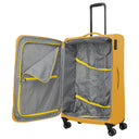 Travelite Umbria - 4 - Rollen - Trolley L 77 cm erw. (golden glow) - Markenkoffer