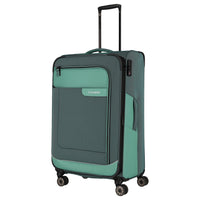 Travelite Viia - 4-Rollen-Trolley L 77 cm erw. (Eukalyptus) - Ansicht 2