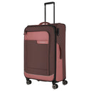 Travelite Viia - 4-Rollen-Trolley L 77 cm erw. (Frühlingsrose) - Ansicht 2