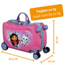 Undercover Gabby's Dollhouse Ride-On - 4-Rollen-Kindertrolley 47.5 cm (Gabby's Dollhouse) - Ansicht 4