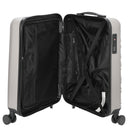 Valentino Bags Mars Carry On - 4-Rollen-Kabinentrolley 54.5 cm (silber) - Ansicht 6