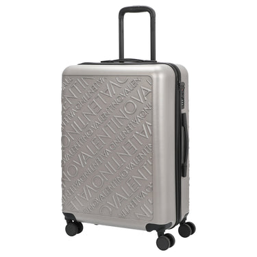 Valentino Bags Mars Carry On - 4 - Rollen - Trolley M 65 cm (silber) - Markenkoffer