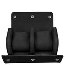 Windrose Tempora Reise - Uhrenkoffer (für 2 Uhren) 15 cm (schwarz) - Markenkoffer