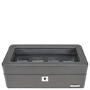 Windrose Tempora - Uhrenkoffer (für 4 Uhren) 26.5 cm (grau) - Ansicht 4