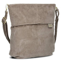 zwei Mademoiselle M12 - Schultertasche 32 cm (cord-mocca) - Ansicht 2