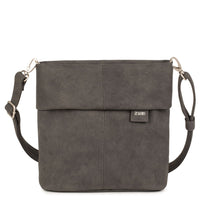 zwei Mademoiselle M8 - Schultertasche 25 cm (nubuk-stone)