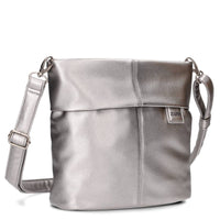 zwei Mademoiselle M8 - Schultertasche 25 cm (silver) - Markenkoffer