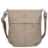 zwei Mademoiselle M90 - Umhängetasche 28 cm (nubuk-cappuccino)