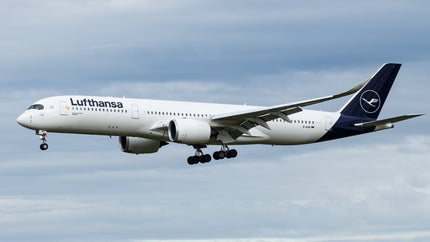 Lufthansa Airbus A350-900 am Flughafen München – Lufthansa Aufgabegepäck 2026: Freigepäck je Tarif, Übergepäck und Übergröße