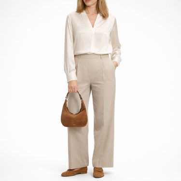 abro Nana Suede - Schultertasche Mini 27.5 cm (cuoio) - Ansicht 7