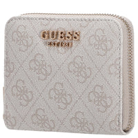 Guess Laurel II SLG Small Zip Around - Cartera 3cc 11 cm (coal logo)